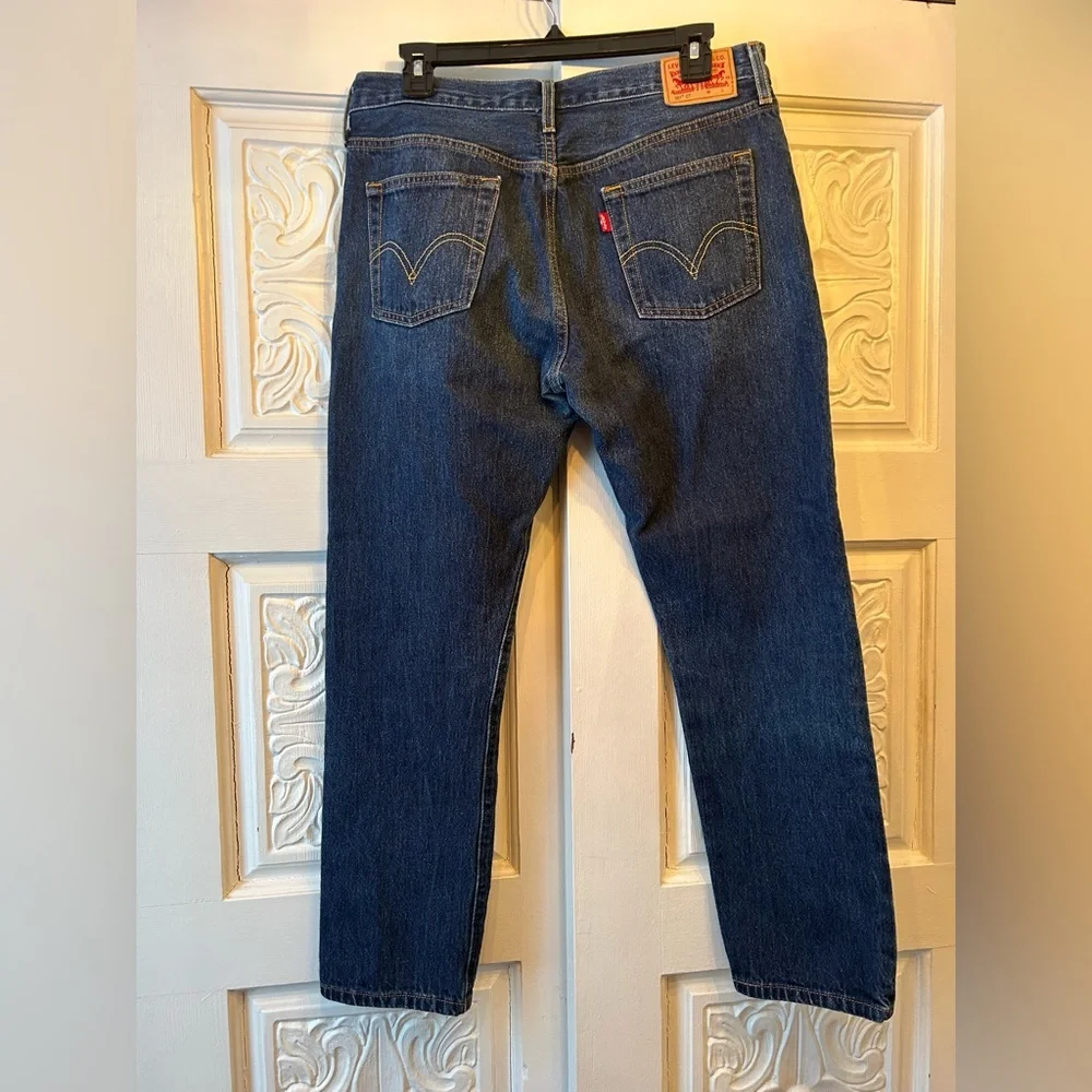 Levi’s 501 CT (Customized & Tapered) Button-Fly Blue Jeans - Size 28W x 32L - Picture 1 of 10